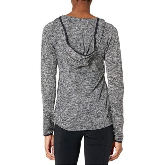 Under Armour HeatGear Women's Tech Twist V-neck Hoodie Henley - size M - Picture 8 of 8